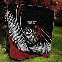 New Zealand Darts Personalised Quilt Silver Fern Dynamic LT7 - Polynesian Pride