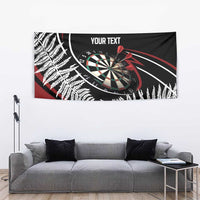 New Zealand Darts Personalised Tapestry Silver Fern Dynamic
