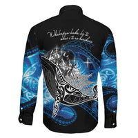 Maori Matariki Te Araroa Paikea Starry Family Matching Tank Maxi Dress and Hawaiian Shirt Tangaroa Whakatauki LT7 - Polynesian Pride