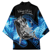 Maori Matariki Te Araroa Paikea Starry Kimono Tangaroa Whakatauki LT7 - Polynesian Pride
