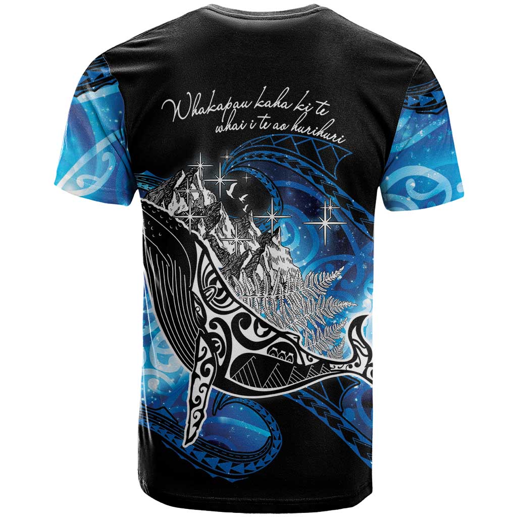 Maori Matariki Te Araroa Paikea Starry T Shirt Tangaroa Whakatauki LT7 - Polynesian Pride