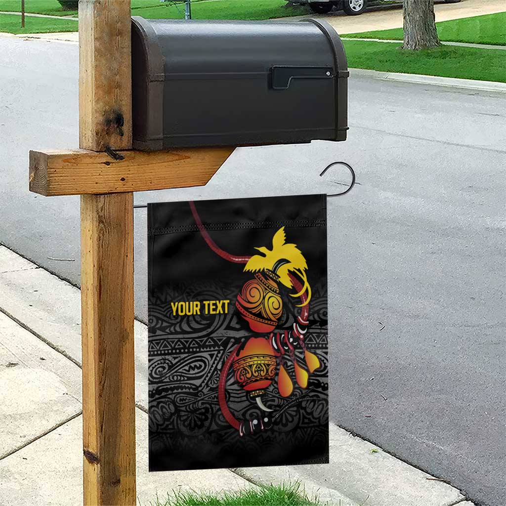 Personalized Papua New Guinea Milne Bay Garden Flag Bagi Necklace Mix Lime Pot Grunge