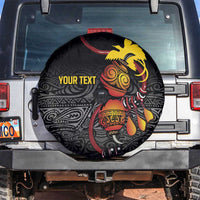 Personalized Papua New Guinea Milne Bay Spare Tire Cover Bagi Necklace Mix Lime Pot Grunge