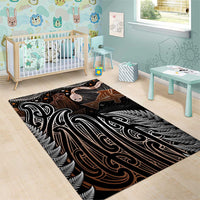 Aotearoa Maori - Australia Indigenous Area Rug Koiri Whakairo Mix Aboriginal Art LT7 - Polynesian Pride