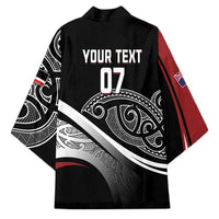 Aotearoa Maori Rugby Custom Kimono Kapa O Pango LT7 - Polynesian Pride