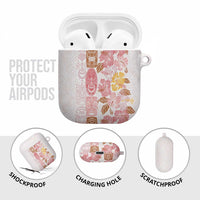 Christmas Aloha Hawaii Tiki AirPods Case Hibiscus Spring Colors - Polynesian Pride