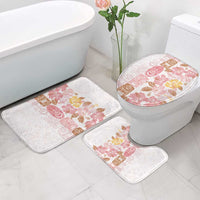 Christmas Aloha Hawaii Tiki Bathroom Set Hibiscus Spring Colors - Polynesian Pride