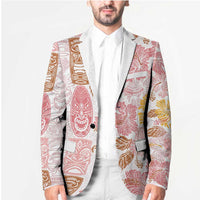 Christmas Aloha Hawaii Tiki Blazer Hibiscus Spring Colors LT7 - Polynesian Pride