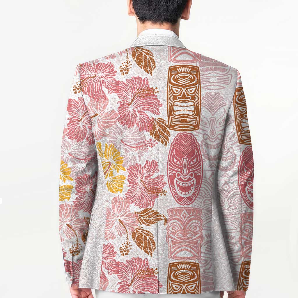 Christmas Aloha Hawaii Tiki Blazer Hibiscus Spring Colors LT7 - Polynesian Pride