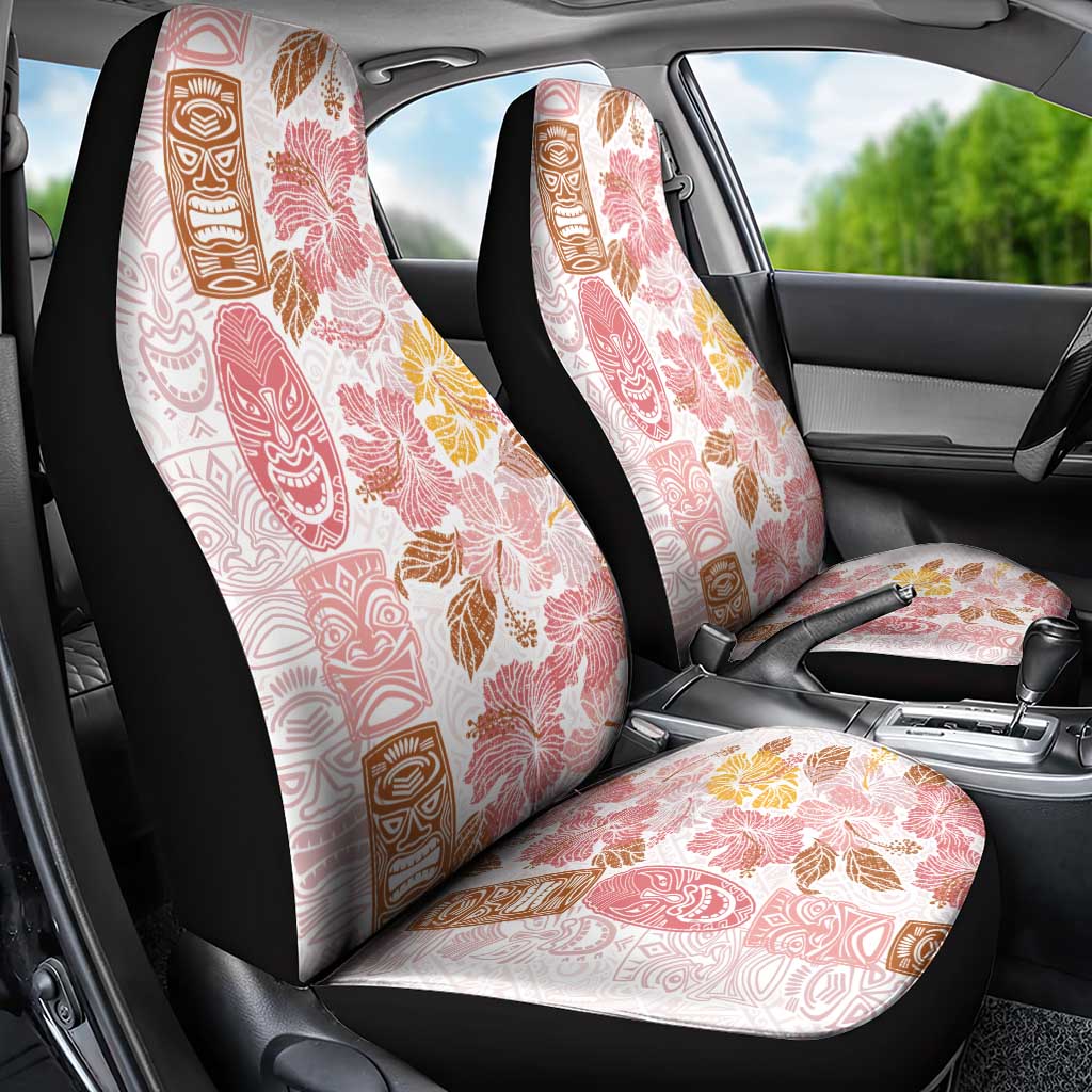 Christmas Aloha Hawaii Tiki Car Seat Cover Hibiscus Spring Colors - Polynesian Pride
