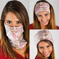 Christmas Aloha Hawaii Tiki Neck Gaiter Hibiscus Spring Colors LT7 - Polynesian Pride