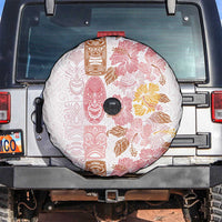 Christmas Aloha Hawaii Tiki Spare Tire Cover Hibiscus Spring Colors - Polynesian Pride