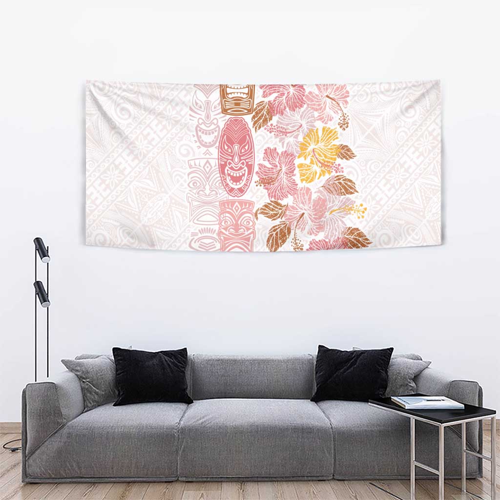 Christmas Aloha Hawaii Tiki Tapestry Hibiscus Spring Colors LT7 - Polynesian Pride