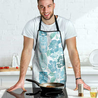 Christmas Aloha Hawaii Tiki Apron Hibiscus Summer Colors - Polynesian Pride