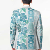 Christmas Aloha Hawaii Tiki Blazer Hibiscus Summer Colors LT7 - Polynesian Pride