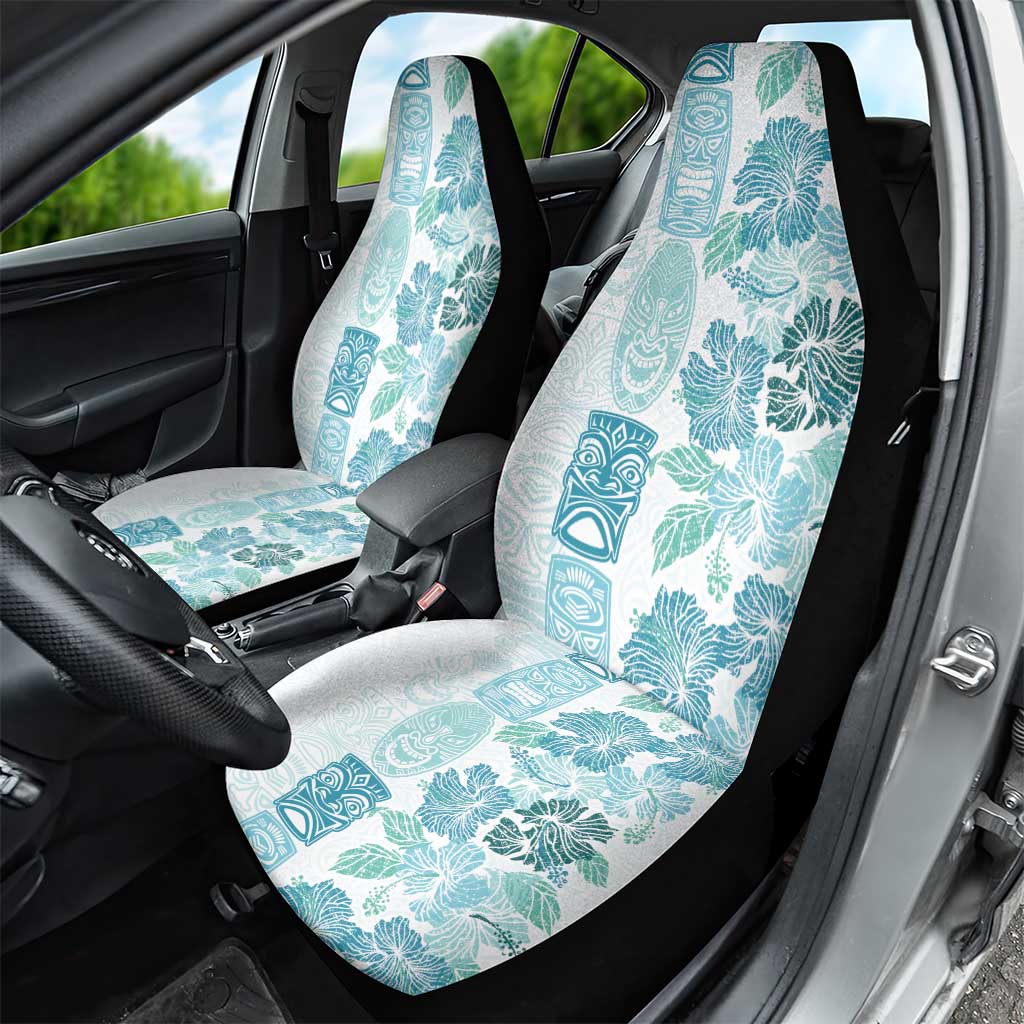 Christmas Aloha Hawaii Tiki Car Seat Cover Hibiscus Summer Colors - Polynesian Pride