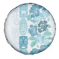 Christmas Aloha Hawaii Tiki Spare Tire Cover Hibiscus Summer Colors - Polynesian Pride