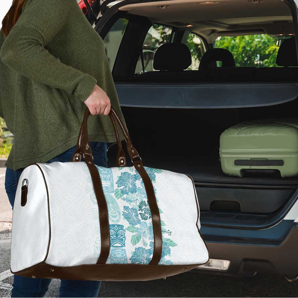 Christmas Aloha Hawaii Tiki Travel Bag Hibiscus Summer Colors - Polynesian Pride