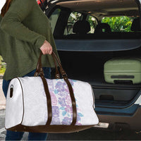 Christmas Aloha Hawaii Tiki Travel Bag Hibiscus Winter Colors - Polynesian Pride