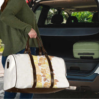 Christmas Aloha Hawaii Tiki Travel Bag Hibiscus Autumn Colors - Polynesian Pride