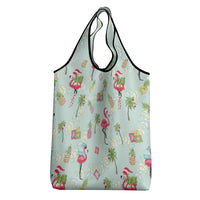 Aloha Hawaii Christmas Seamless Grocery Bag Plumeria Lei LT7 - Polynesian Pride