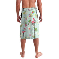 Aloha Hawaii Christmas Seamless Lavalava Plumeria Lei
