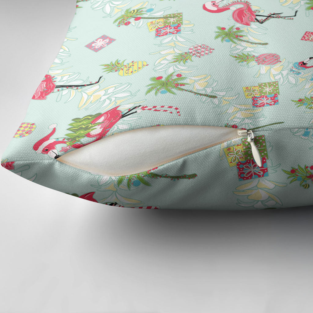 Aloha Hawaii Christmas Seamless Pillow Cover Plumeria Lei LT7 - Polynesian Pride