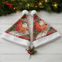 Mele Kalikimaka Hawaii Christmas Maile Lei Christmas Santa Hat Tropical Santa LT7 - Polynesian Pride