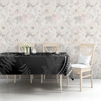 New Zealand Rugby Tablecloth 2023 World Cup Aotearoa Haka Face LT7 - Polynesian Pride