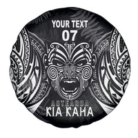 New Zealand Rugby Spare Tire Cover 2023 World Cup Aotearoa Create History LT7 - Polynesian Pride
