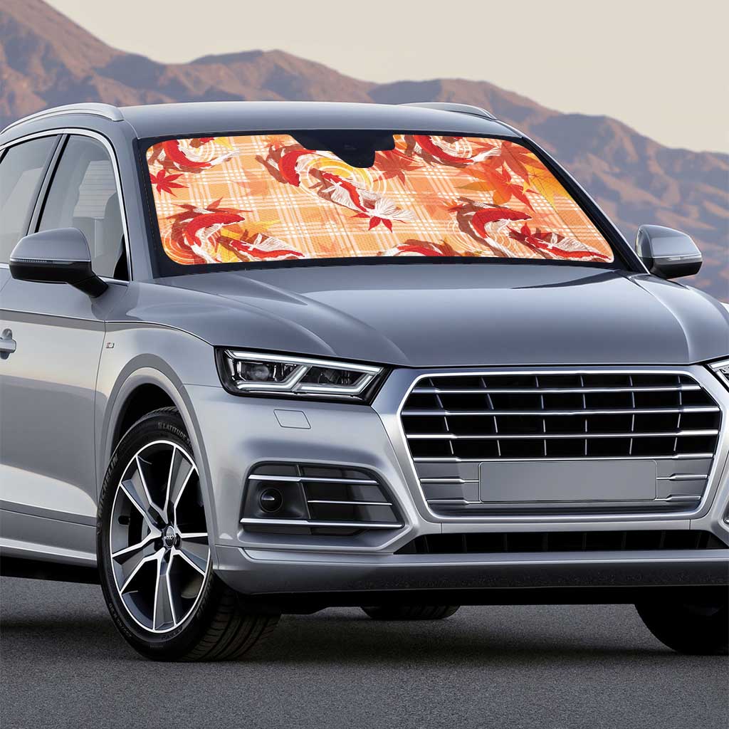 Orange Palaka Hawaii Aloha Auto Sun Shade Koi Pond Mix Japanese Maple - Polynesian Pride