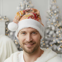 Orange Palaka Hawaii Aloha Christmas Santa Hat Koi Pond Mix Japanese Maple - Polynesian Pride