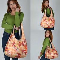 Orange Palaka Hawaii Aloha Grocery Bag Koi Pond Mix Japanese Maple - Polynesian Pride