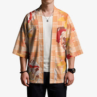 Orange Palaka Hawaii Aloha Kimono Koi Pond Mix Japanese Maple - Polynesian Pride