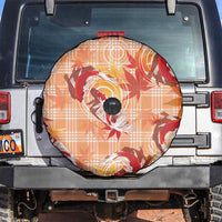Orange Palaka Hawaii Aloha Spare Tire Cover Koi Pond Mix Japanese Maple - Polynesian Pride