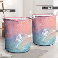 Aloha Hawaii Floral Tapa Laundry Basket Patchwork Pastel Candy - Polynesian Pride