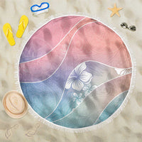 Aloha Hawaii Floral Tapa Beach Blanket Patchwork Pastel Candy - Polynesian Pride