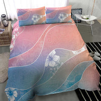 Aloha Hawaii Floral Tapa Bedding Set Patchwork Pastel Candy - Polynesian Pride