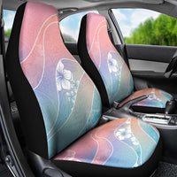 Aloha Hawaii Floral Tapa Car Seat Cover Patchwork Pastel Candy - Polynesian Pride