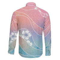 Aloha Hawaii Floral Tapa Family Matching Puletasi and Hawaiian Shirt Patchwork Pastel Candy LT7 - Polynesian Pride