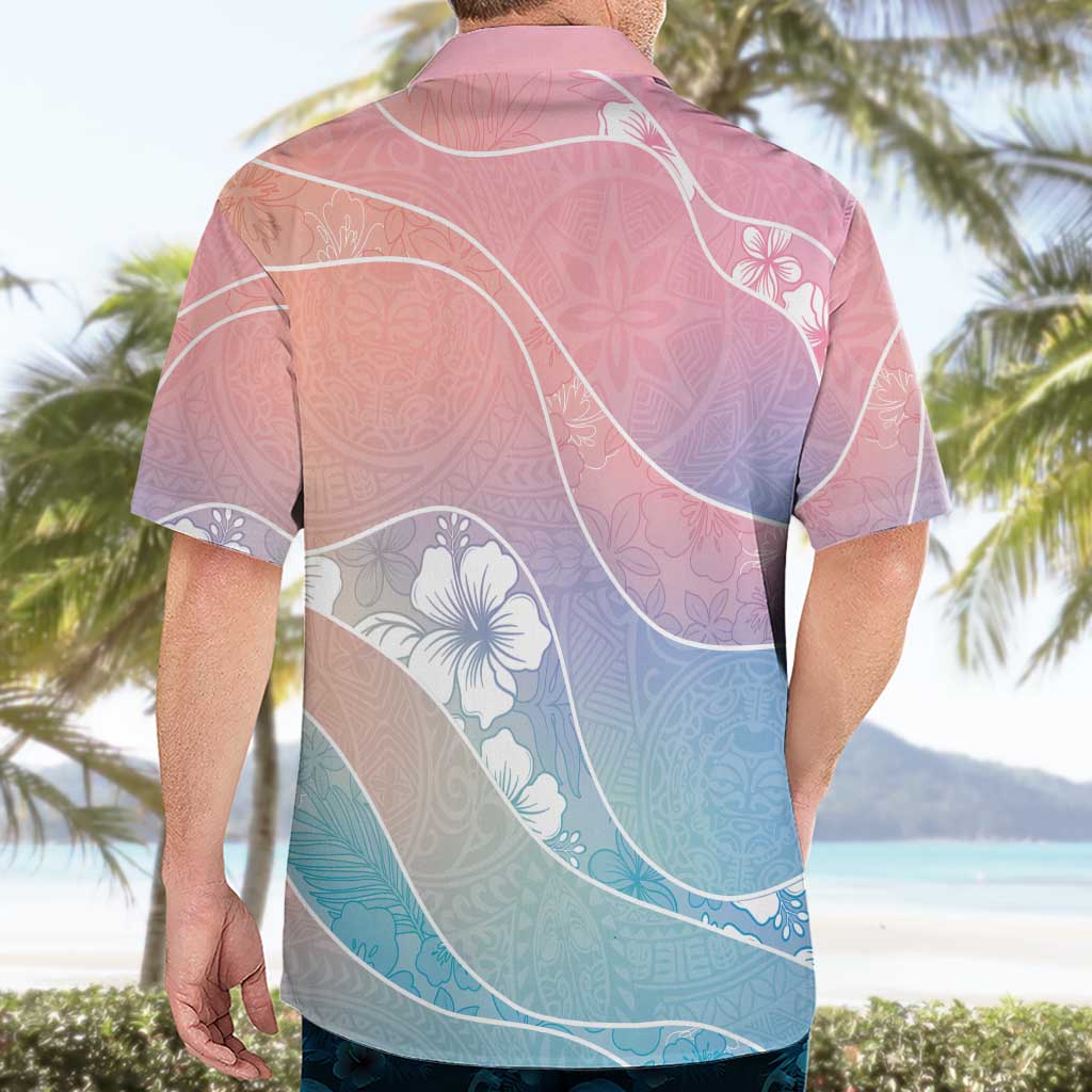Aloha Hawaii Floral Tapa Hawaiian Shirt Patchwork Pastel Candy - Polynesian Pride