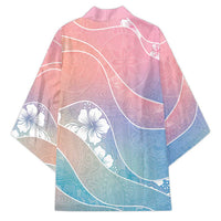 Aloha Hawaii Floral Tapa Kimono Patchwork Pastel Candy - Polynesian Pride