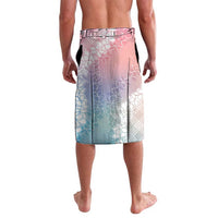 Hawaii Aloha Plumeria Lei Pastel Candy Palaka Lavalava - Polynesian Pride