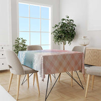 Hawaii Aloha Plumeria Lei Pastel Candy Palaka Tablecloth - Polynesian Pride