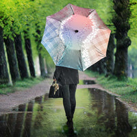 Hawaii Aloha Plumeria Lei Pastel Candy Palaka Umbrella - Polynesian Pride