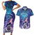 New Zealand Mother's Day Couples Matching Short Sleeve Bodycon Dress and Hawaiian Shirt Maori Hari Ra Mama