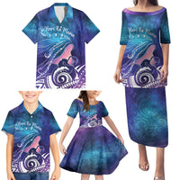 New Zealand Mother's Day Family Matching Puletasi and Hawaiian Shirt Maori Hari Ra Mama LT7 - Polynesian Pride