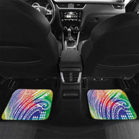 Aloha Pride Rainbow Tie Dye Car Mats Humpback Whale - Love is Love
