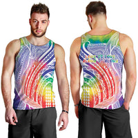 Aloha Pride Rainbow Tie Dye Men Tank Top Humpback Whale - Love is Love
