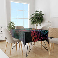 Hawaii Pride Tablecloth Rainbow Swirls LT7 - Polynesian Pride